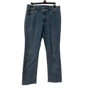 LL Bean Flex Straight Leg Favorite Fit Size 10 Regular